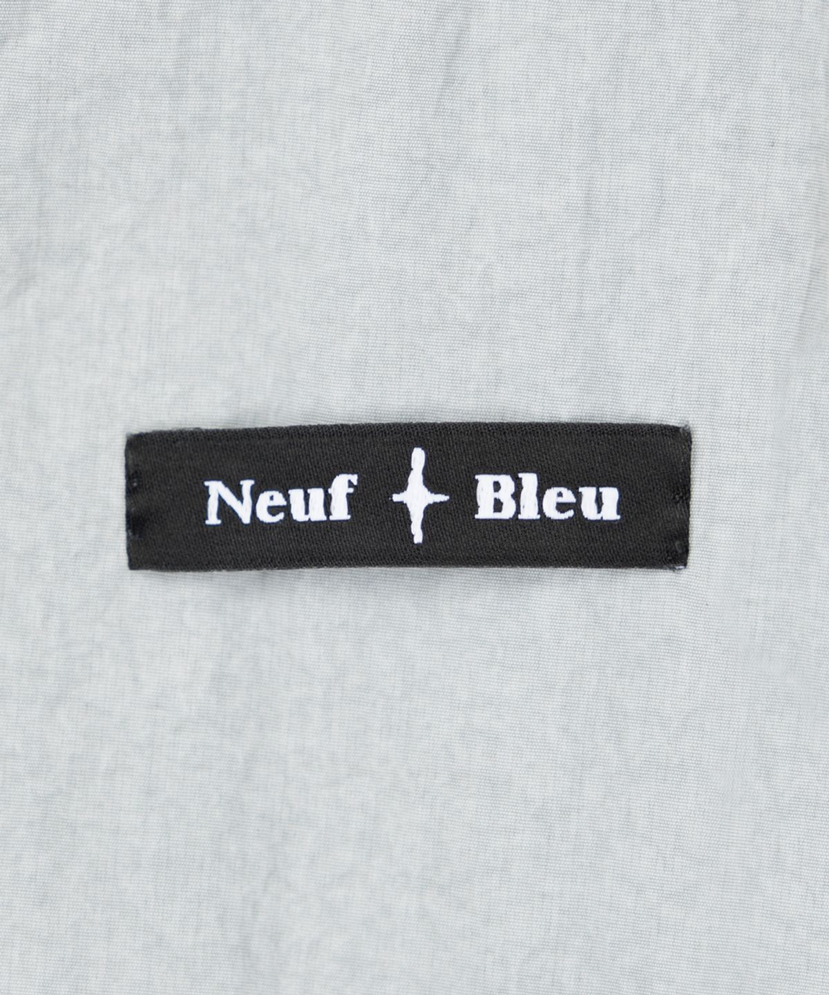 누프에블루(NEUFETBLEU) NEB nylon pigment shirts (light gray)