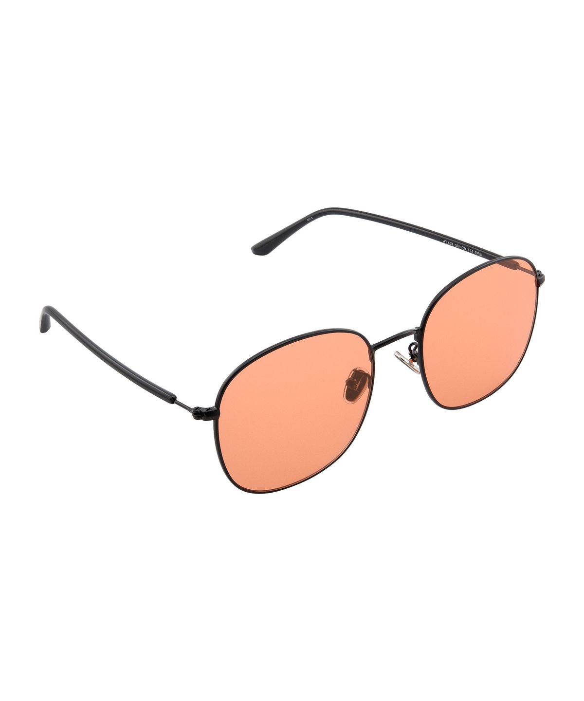 헌터 아이웨어(HUNTEREYEWEAR) [UNISEX] 메탈 스퀘어 선글라스 - 오렌지 HTA07