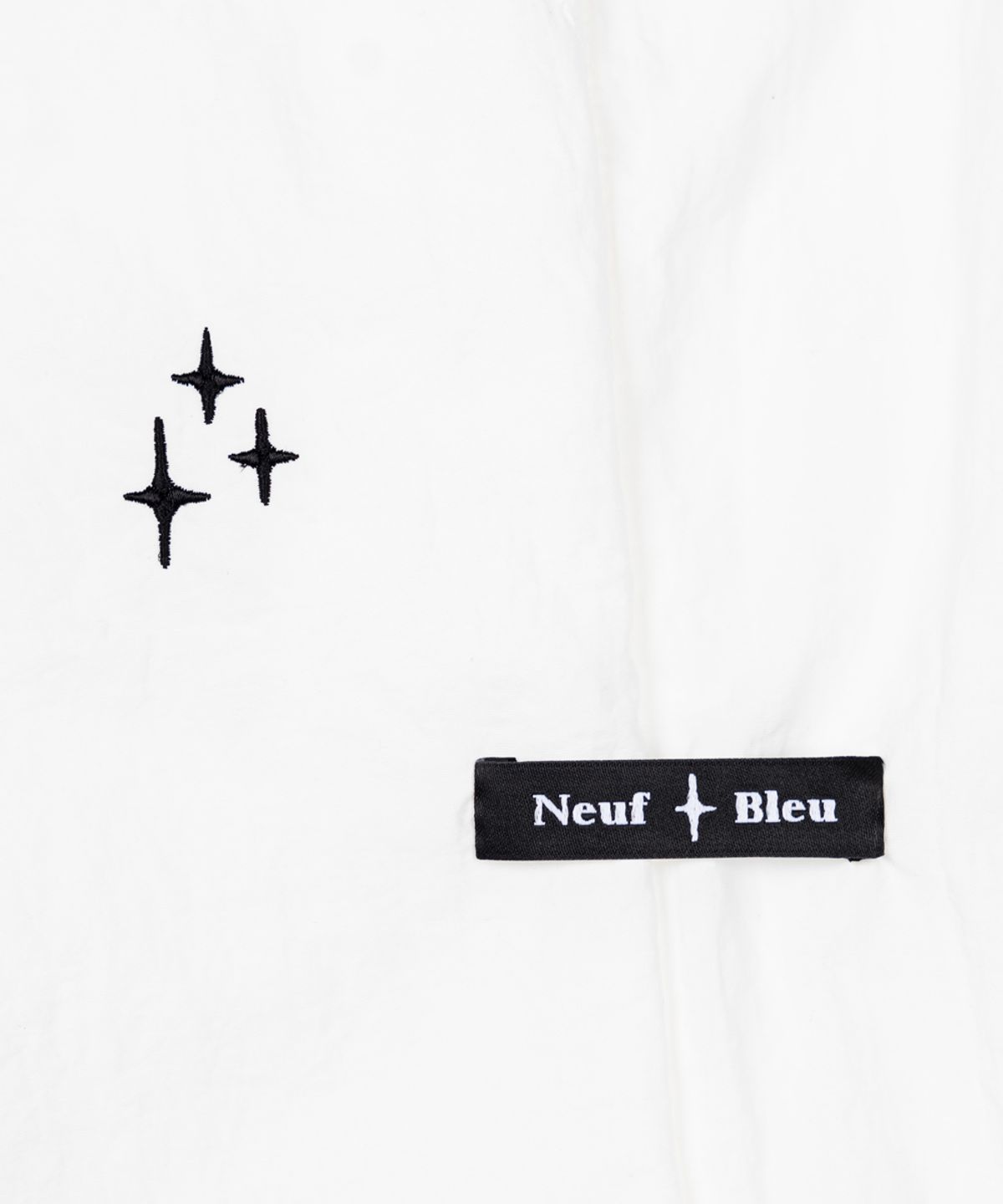누프에블루(NEUFETBLEU) NEB nylon string pants (white)