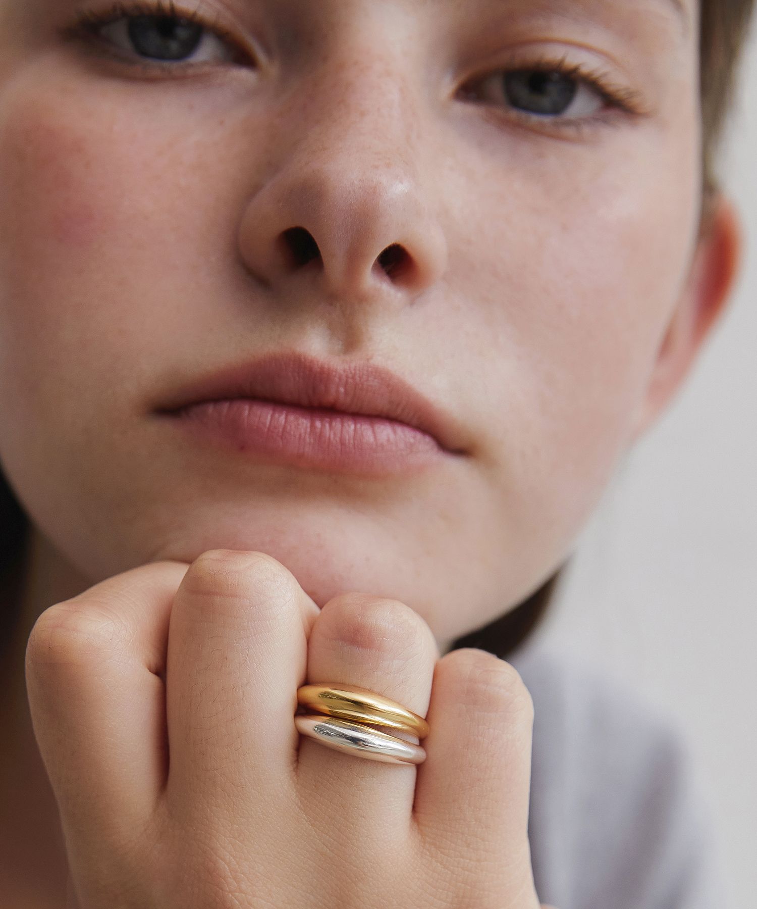 ☆TATIANA☆ Silver 925 Bold Shine Minimal Ring CR1837 MUSINSA | TATIANA (Silver 925) Bold Shine Minimal Ring CR1837