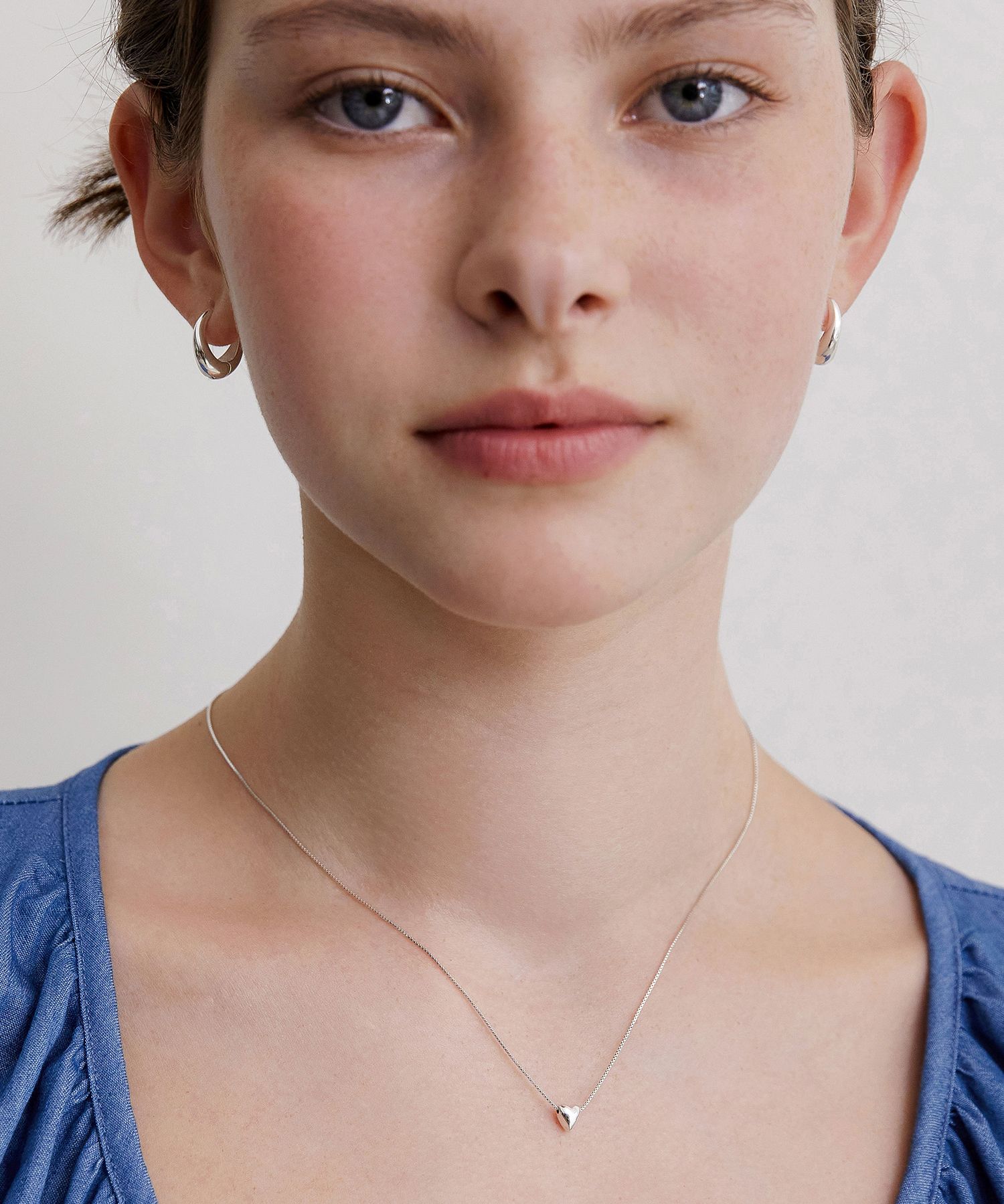 ☆TATIANA☆ Silver 925 Pixie Heart Pendant Necklace NZ2414 MUSINSA | TATIANA (Silver 925) Pixie Heart Pendant Necklace