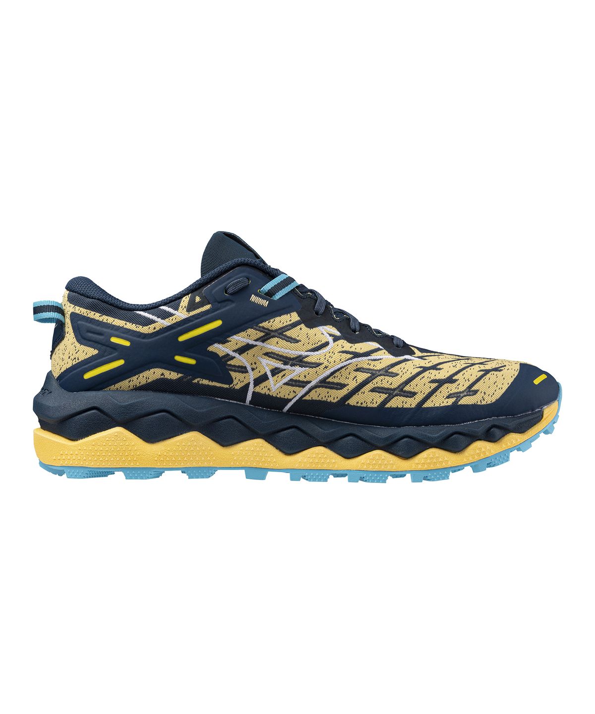 미즈노(MIZUNO) (남성) 웨이브 무진 10 - 퀸스:화이트:리버 블루 / J1GJ247053