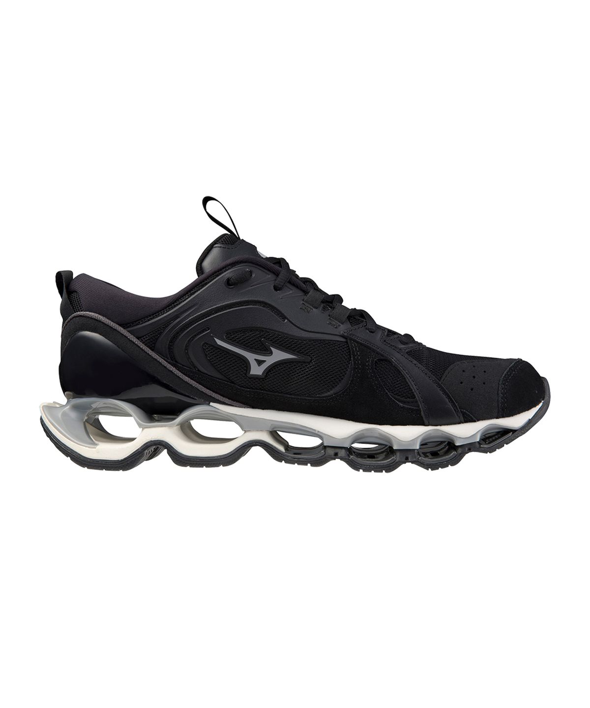 미즈노(MIZUNO) (남성) 웨이브 프로페시 베타 2 - 블랙:하버 미스트:스노우 화이트 / D1GA235004