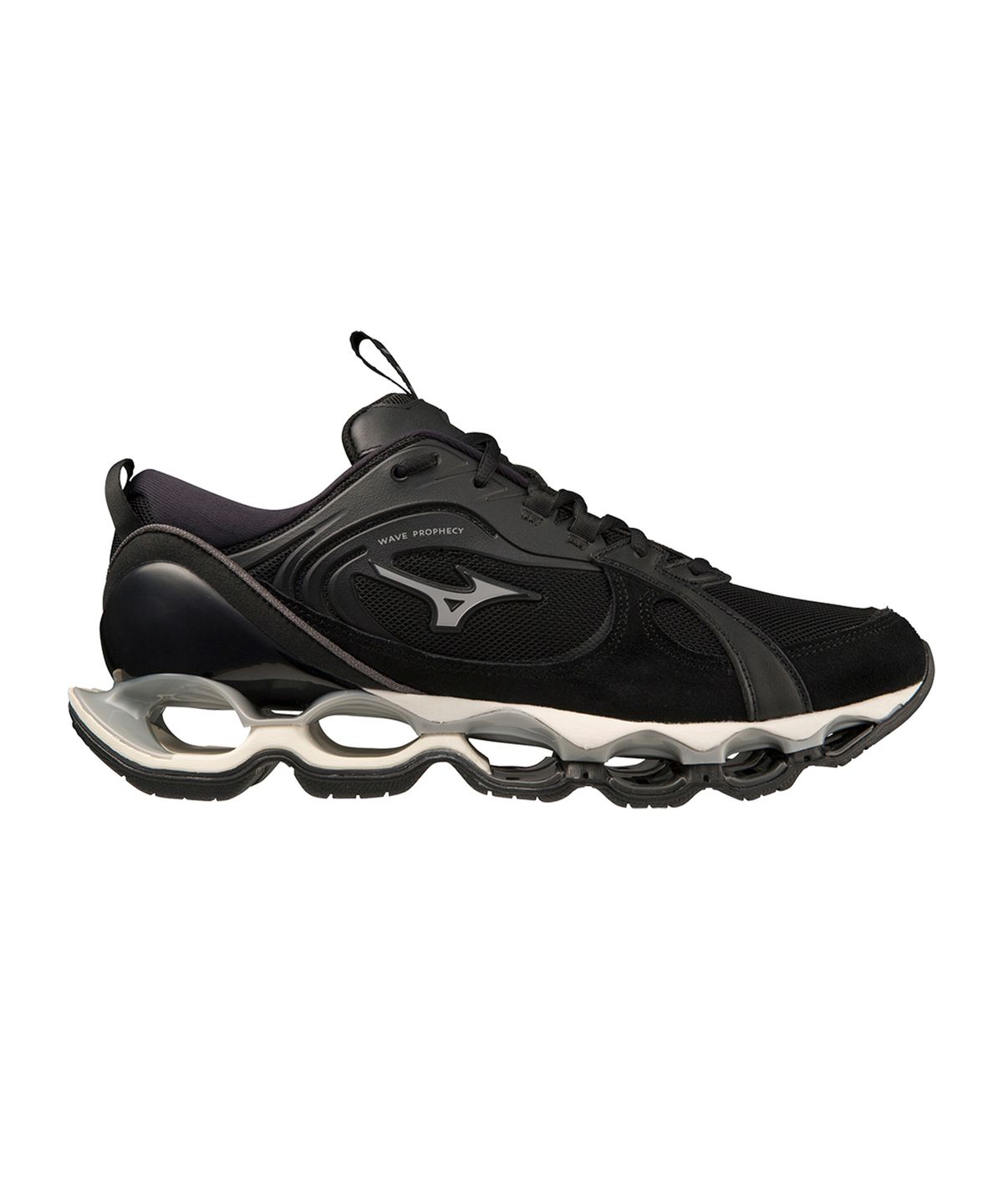 미즈노(MIZUNO) (남성) 웨이브 프로페시 베타 2 - 블랙:하버 미스트:스노우 화이트 / D1GA235004