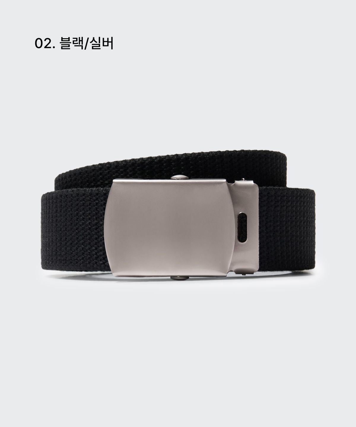 무신사 스탠다드(MUSINSA STANDARD) 밀리터리 웨빙 벨트_32mm