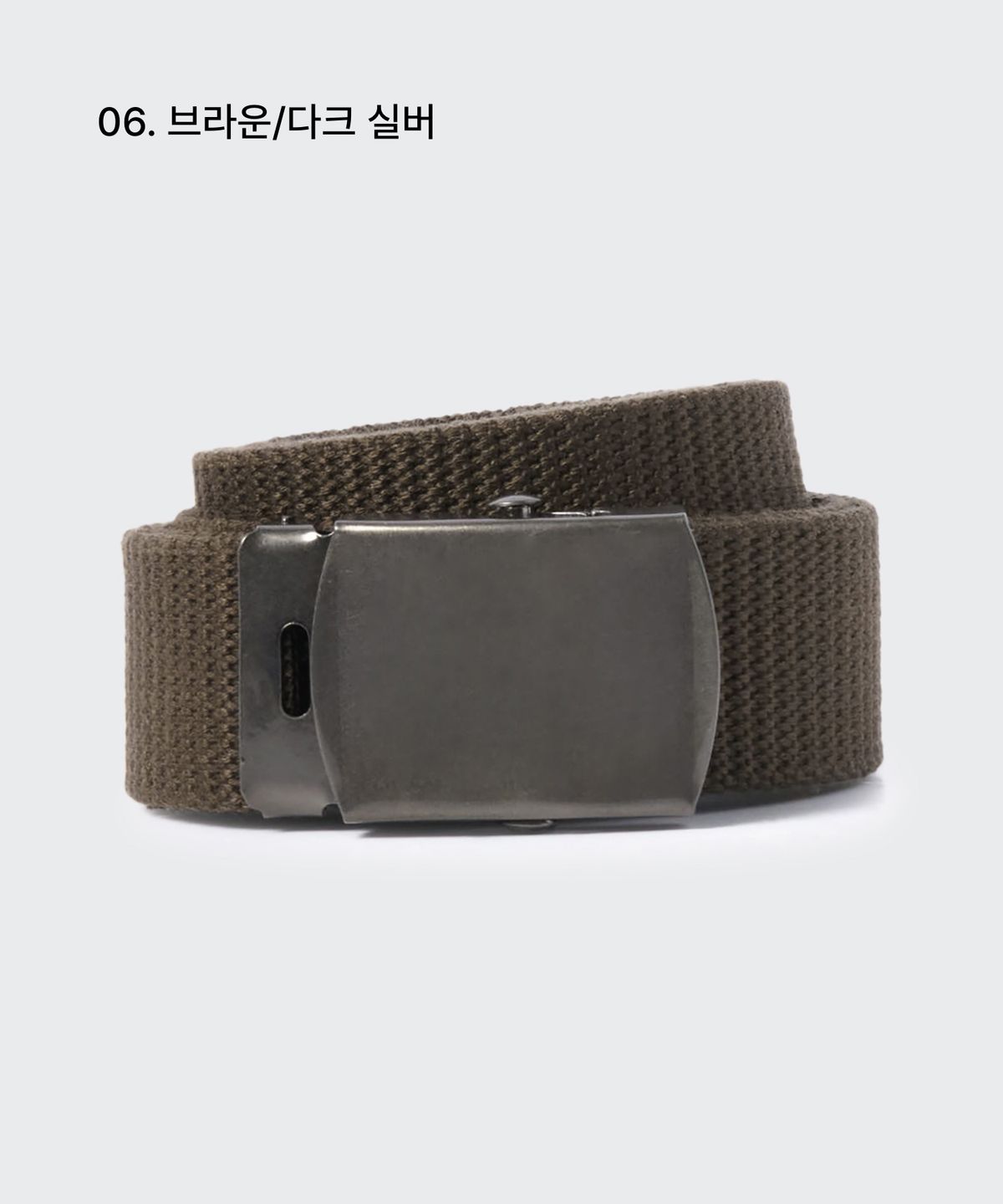 무신사 스탠다드(MUSINSA STANDARD) 밀리터리 웨빙 벨트_32mm