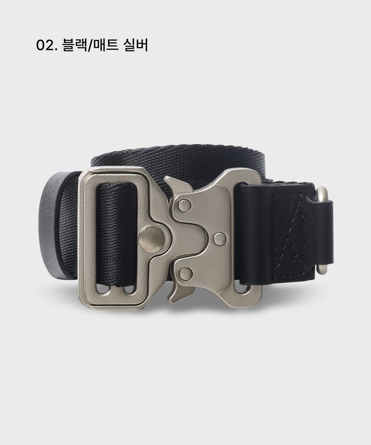 무신사 스탠다드(MUSINSA STANDARD) 택티컬 퀵 릴리즈 웨빙 벨트_30mm