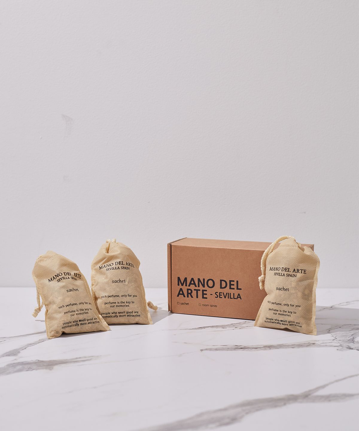 마노델아르떼(MANO DEL ARTE) 니치향수 사쉐 3개
