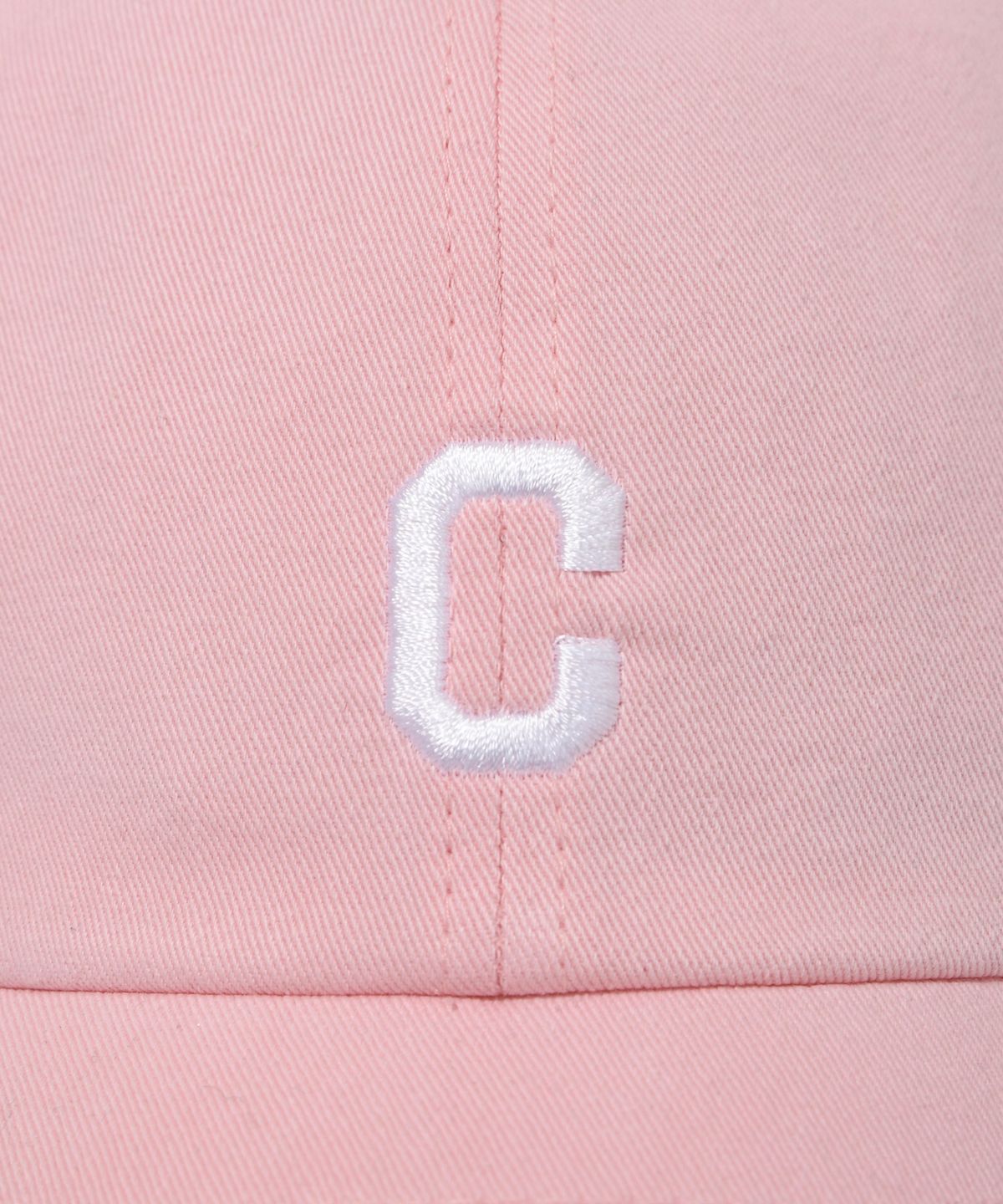커버낫(COVERNAT) [스탠다드 핏] 스몰 C 로고 B.B 캡 Light Pink