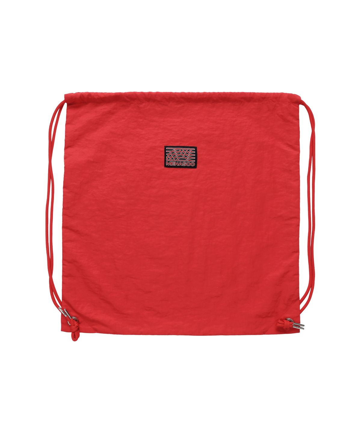미나수(MENASOO) Menasoo Nylon String Backpack_Red