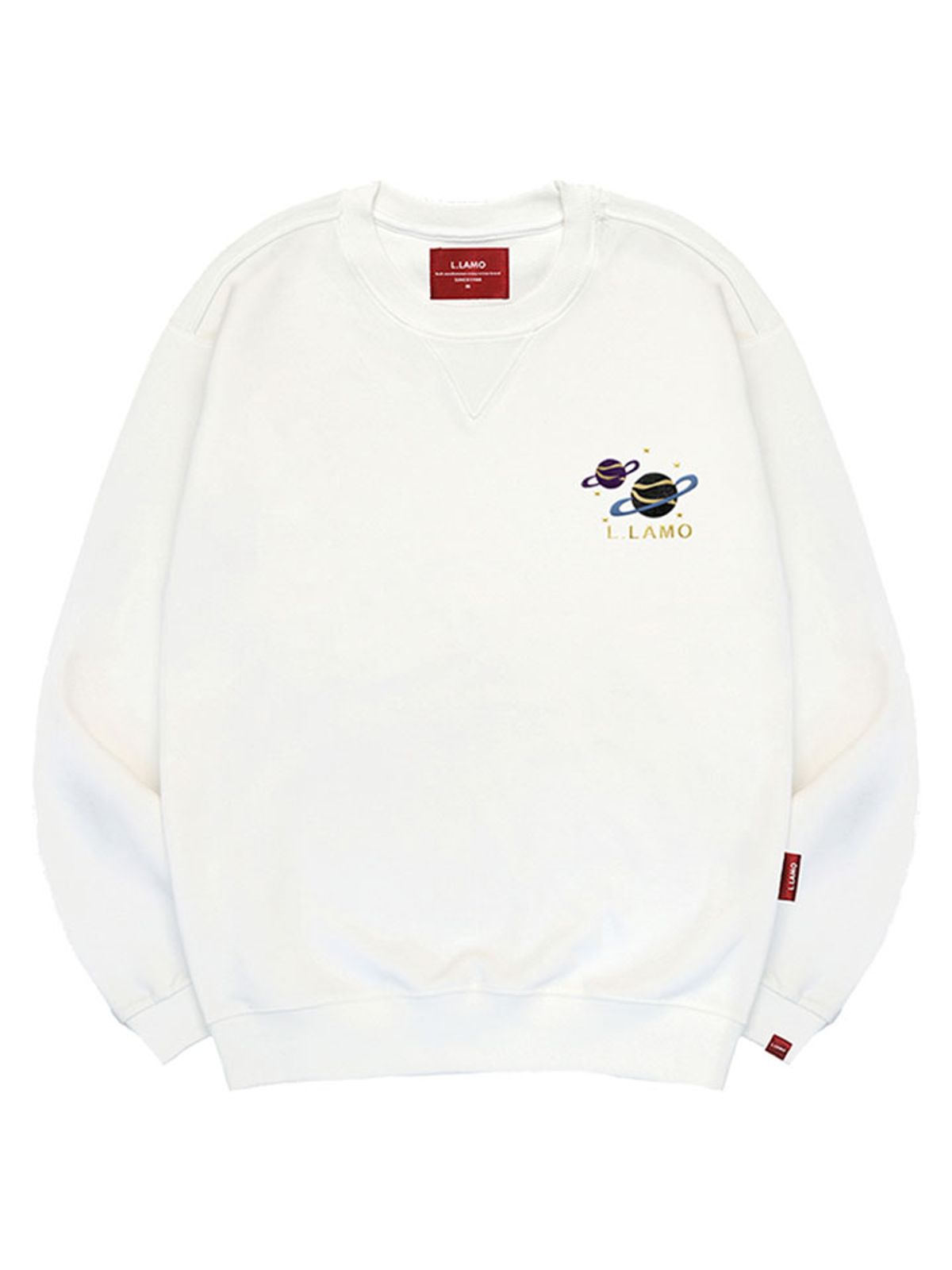 엘라모(LLAMO) 트윈머큐리 맨투맨 남녀공용 빅사이즈 S~4XL