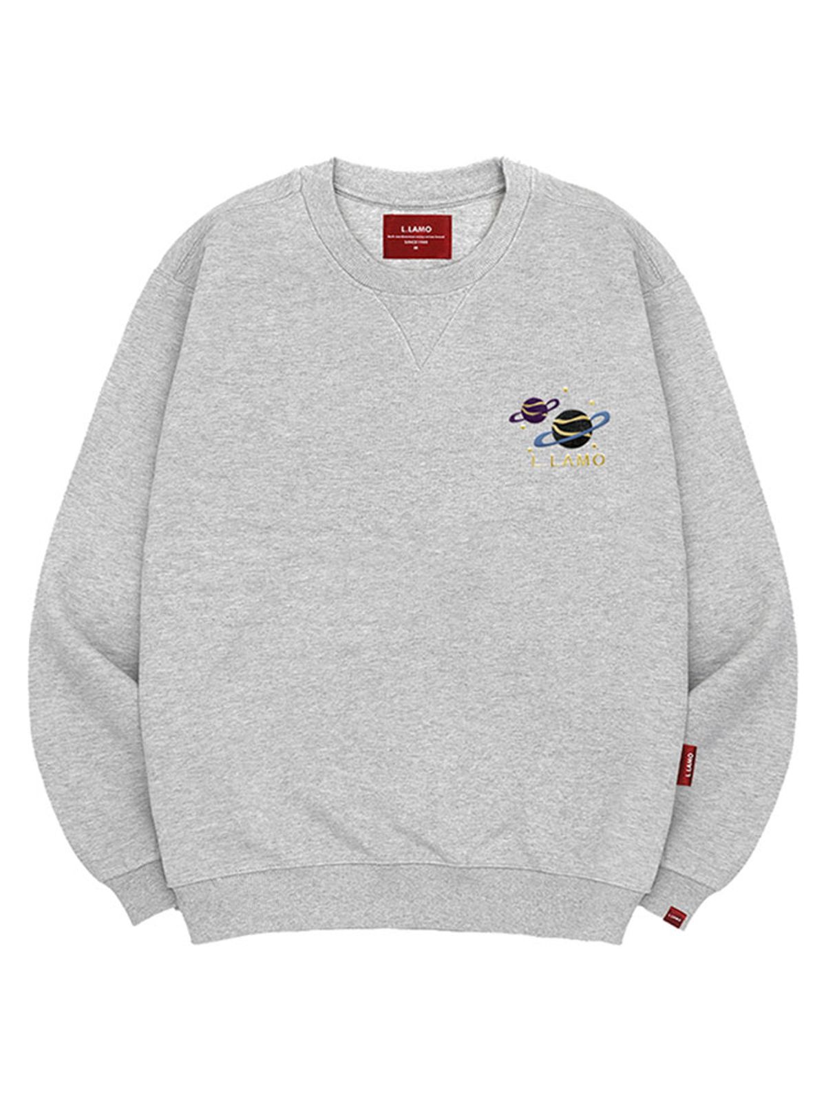 엘라모(LLAMO) 트윈머큐리 맨투맨 남녀공용 빅사이즈 S~4XL