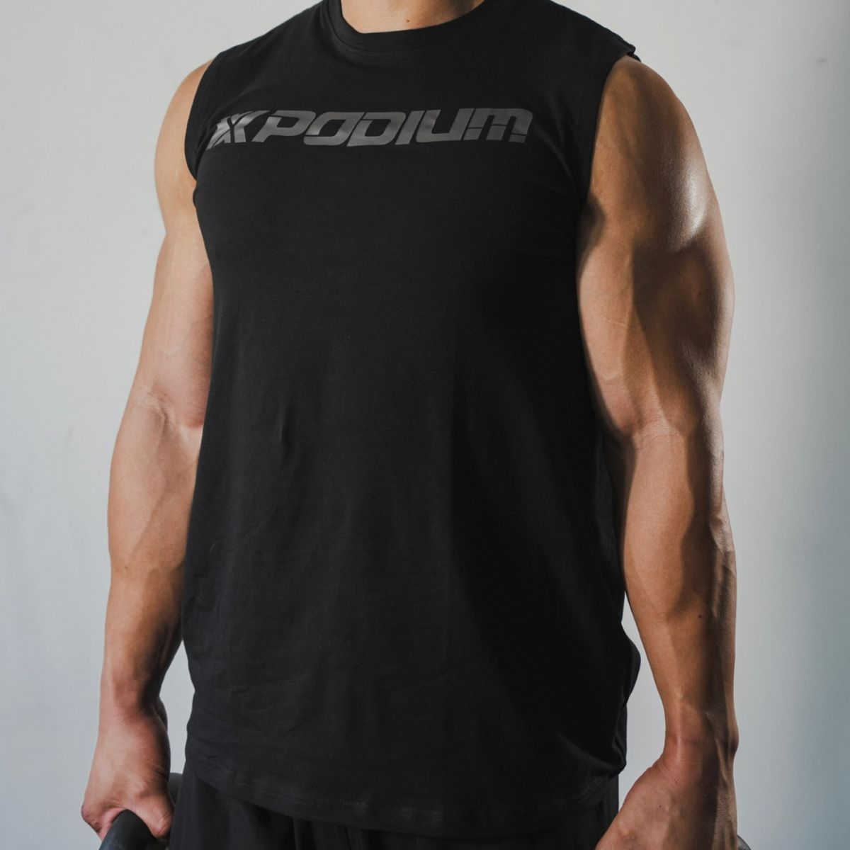 엑스포디움(XPODIUM) V2 기본 로고 크로스핏 나시