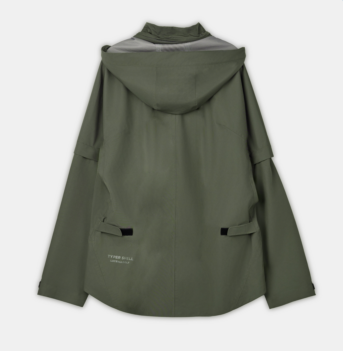 로이볼 골프(LOYBALLGOLF) 3Layer Rain Jacket - Khaki