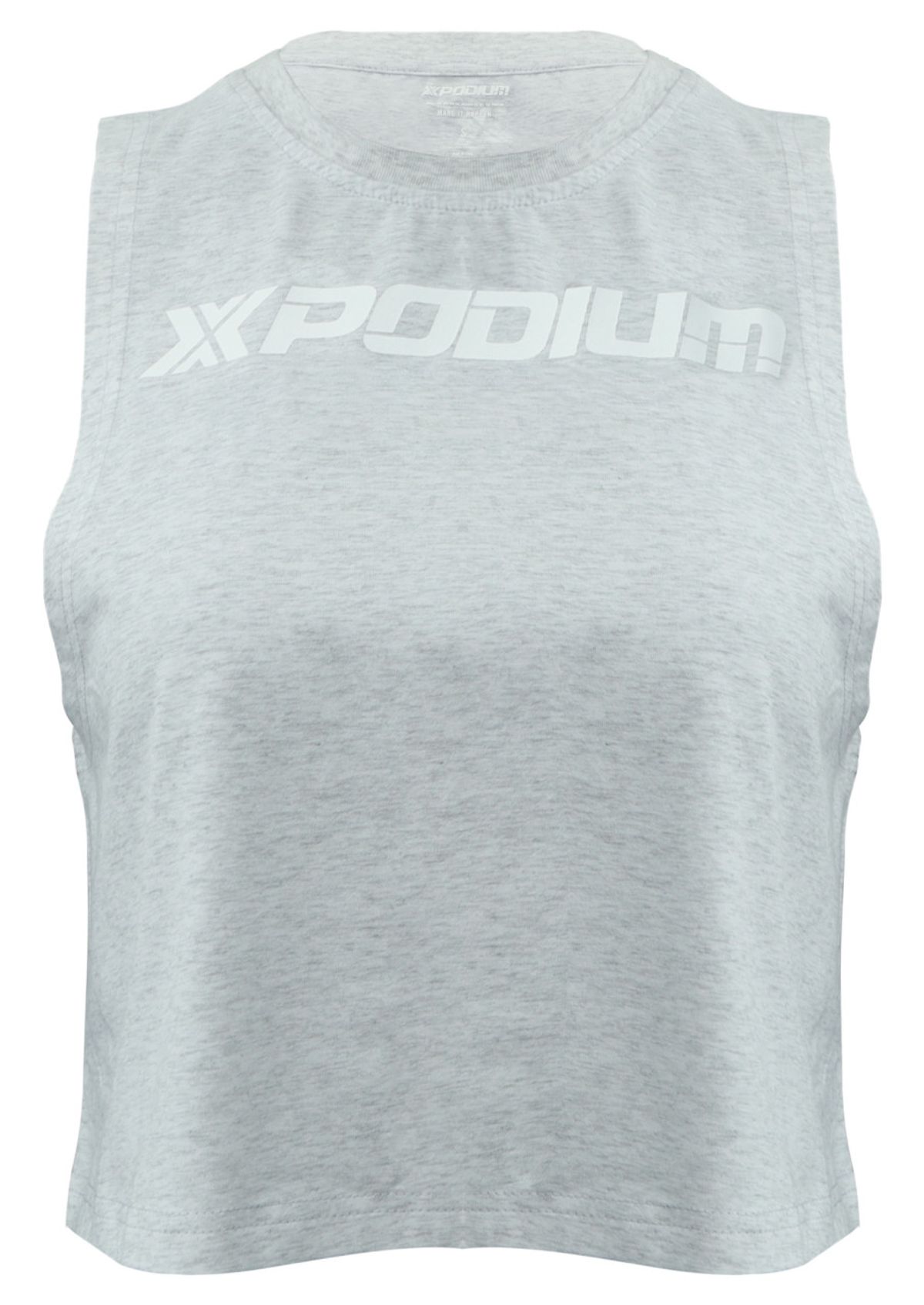 엑스포디움(XPODIUM) V2 기본 로고 크로스핏 크롭 나시