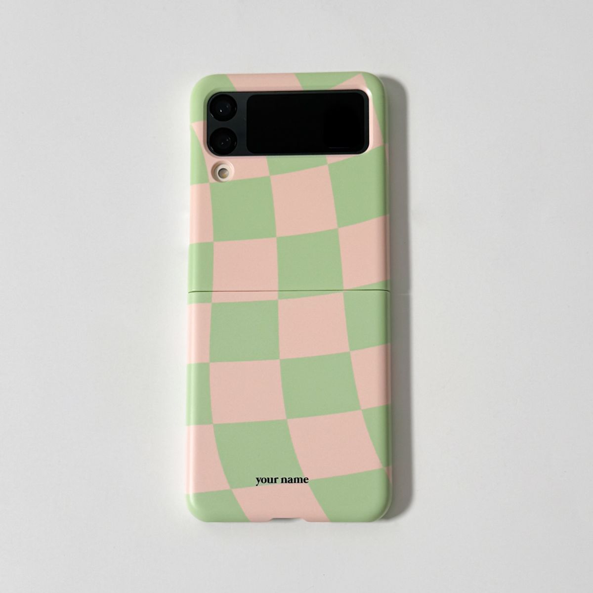 에이쓰리비쓰리(A3B3) Checkerboard 04 체커보드 04 (Z 플립 3.4.5.6 하드 케이스)