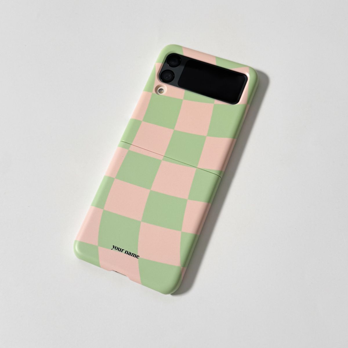 에이쓰리비쓰리(A3B3) Checkerboard 04 체커보드 04 (Z 플립 3.4.5.6 하드 케이스)