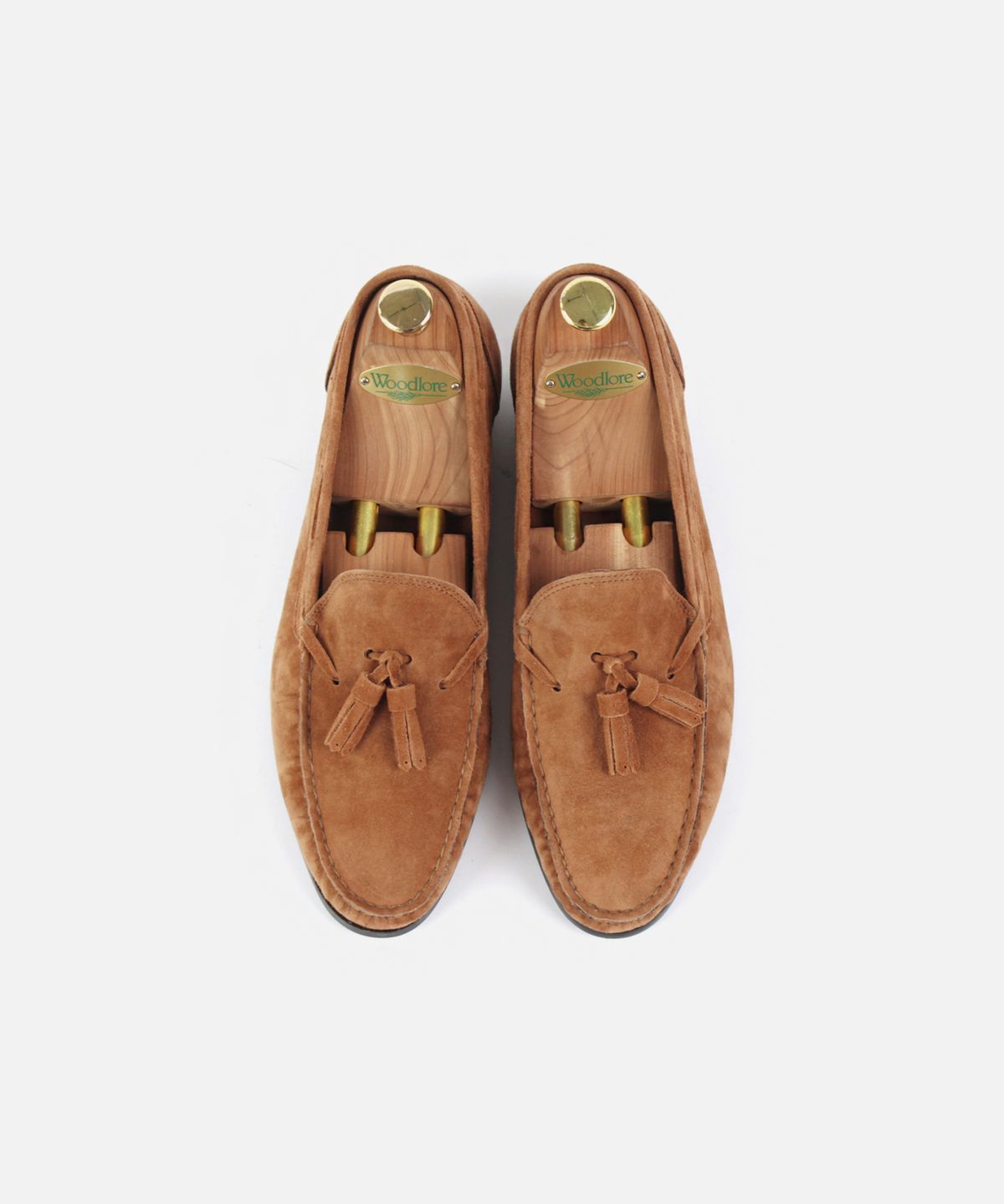 커스텀무드(CUSTOMMOOD) 에딘 스웨이드 테슬로퍼(gold brown)