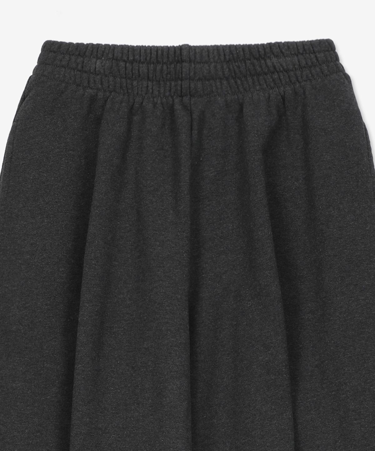 발렌시아가(BALENCIAGA) 배기 스웻 팬츠 - 다크 헤더 그레이 / 787357TOVW18519