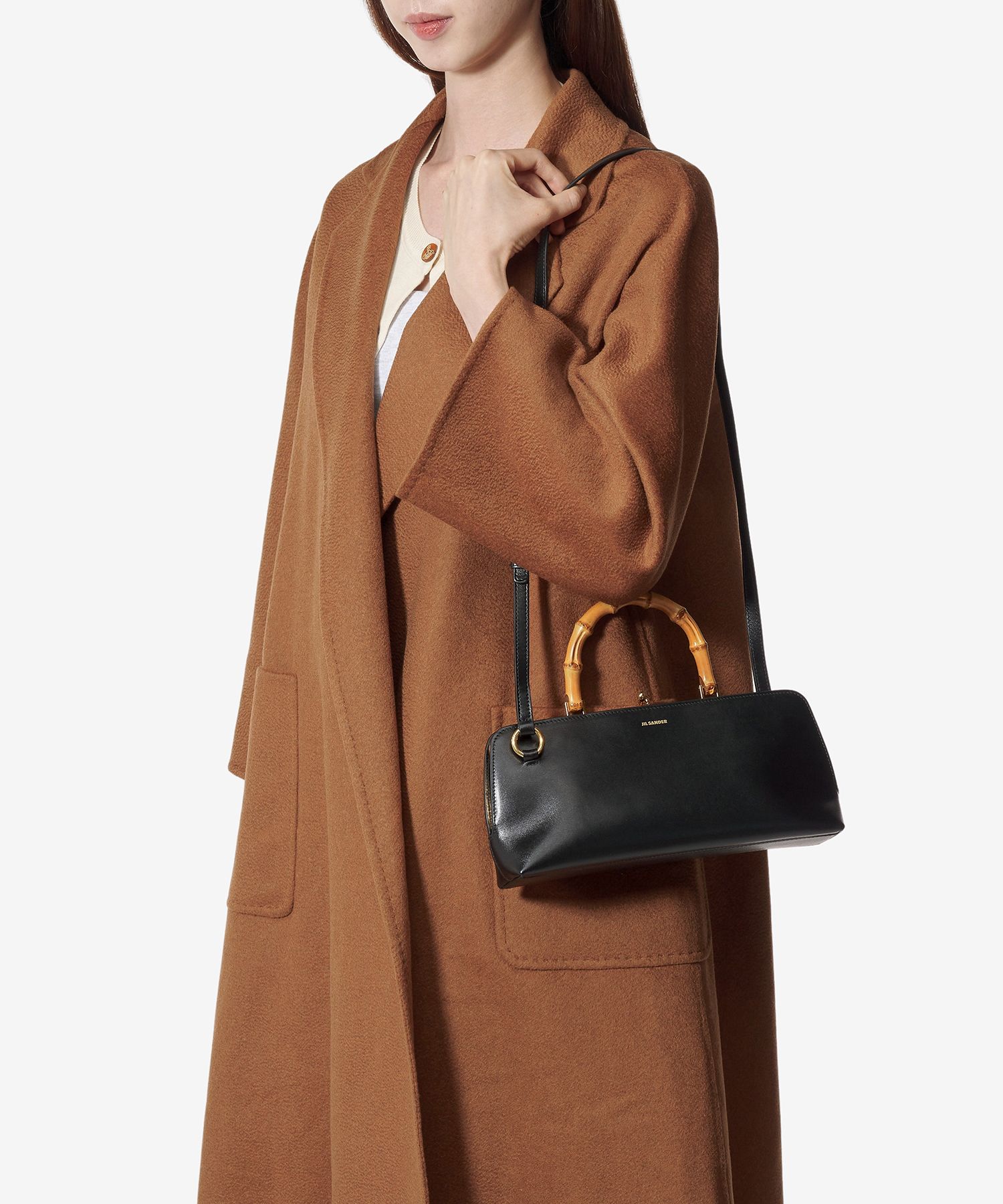 MUSINSA公式 | JIL SANDER Small Goji Bamboo Strap Shoulder