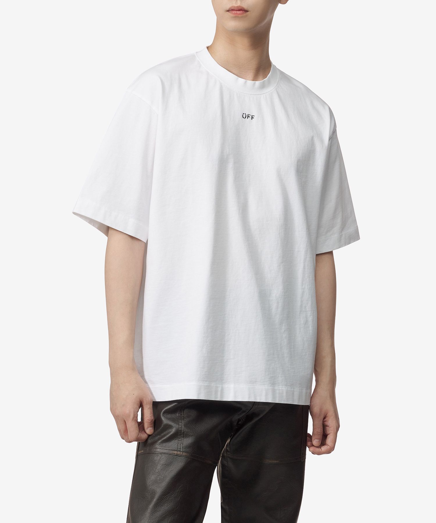 おみず様 MUSINSA公式 | Off White Stamp Skate Short Sleeve T-Shirt