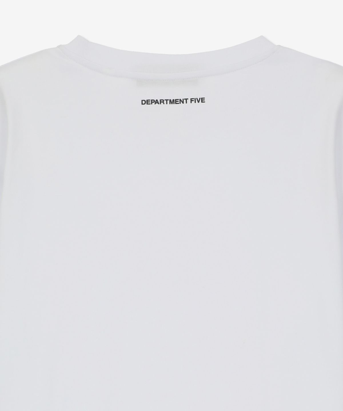 디파트먼트 파이브(DEPARTMENT FIVE) 로고 반소매 티셔츠 - 화이트 / UT5062JF0015000001