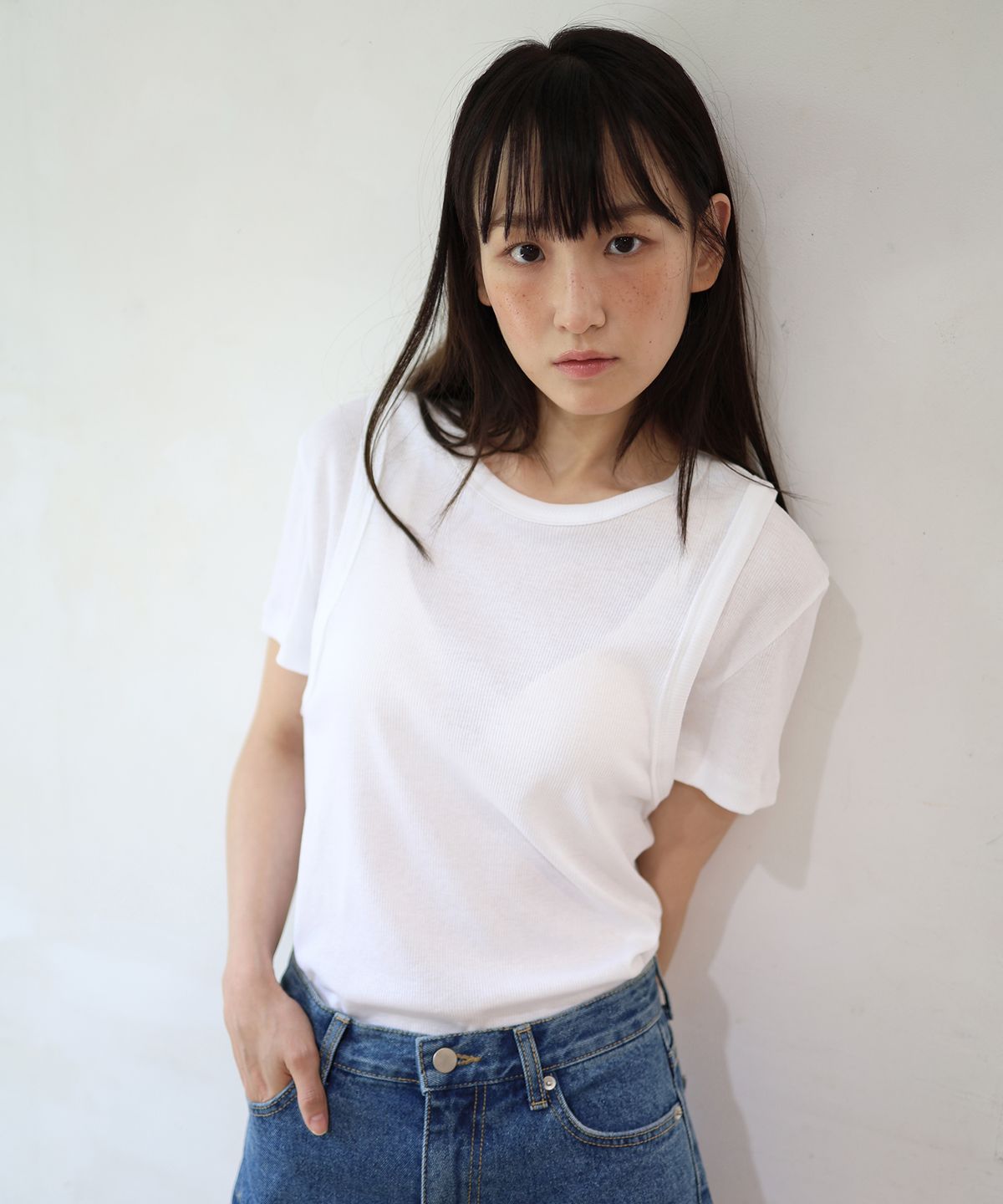 폴앤앨리스(PAUL&ALICE) LAYERED TEE / 7 COLOR