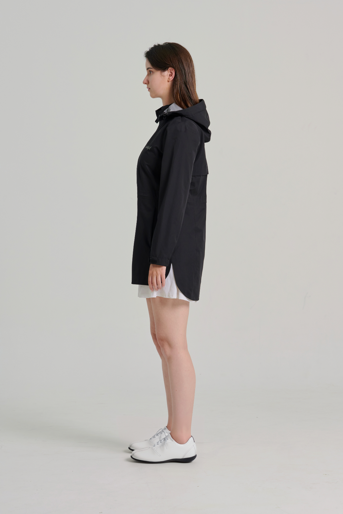 로이볼 골프(LOYBALLGOLF) 3Layer Rain Coat - Black