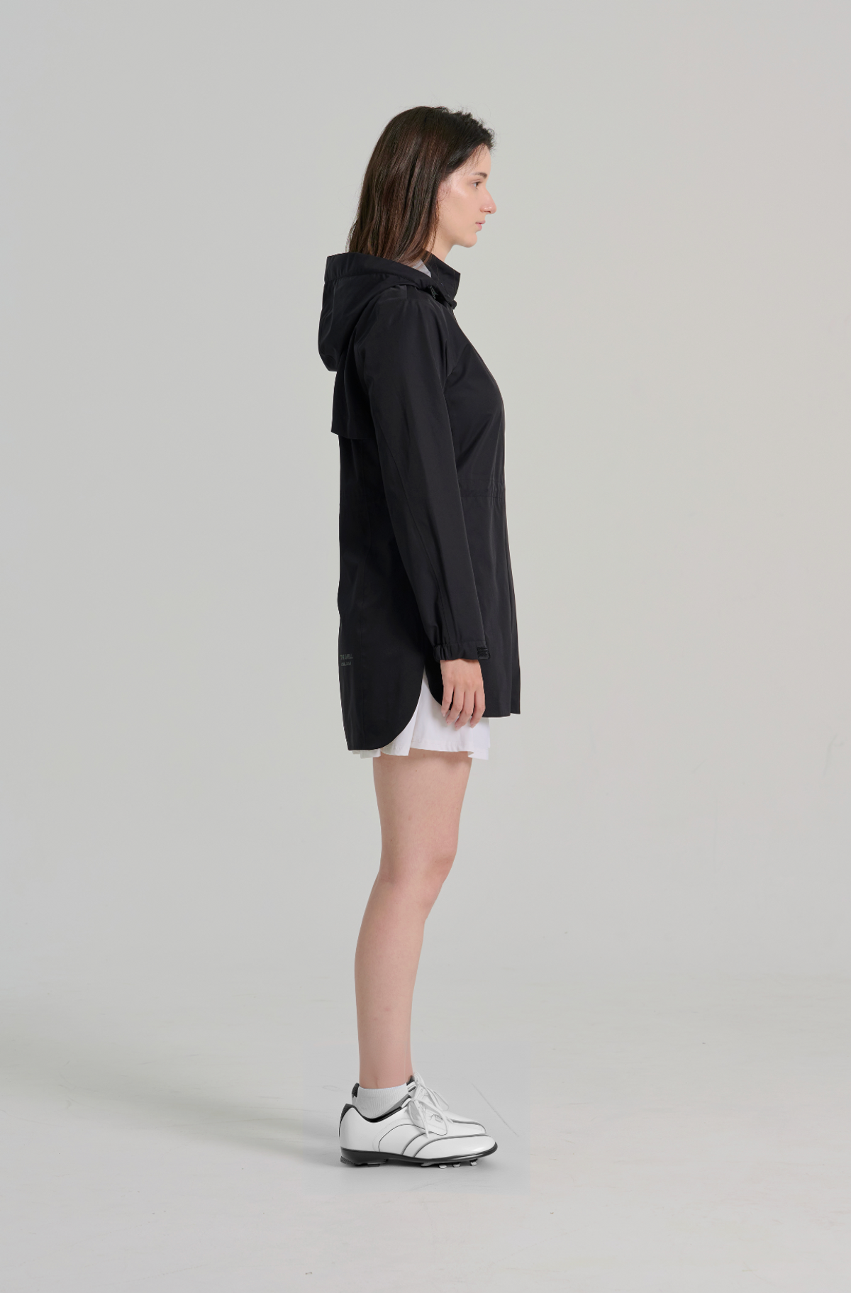 로이볼 골프(LOYBALLGOLF) 3Layer Rain Coat - Black