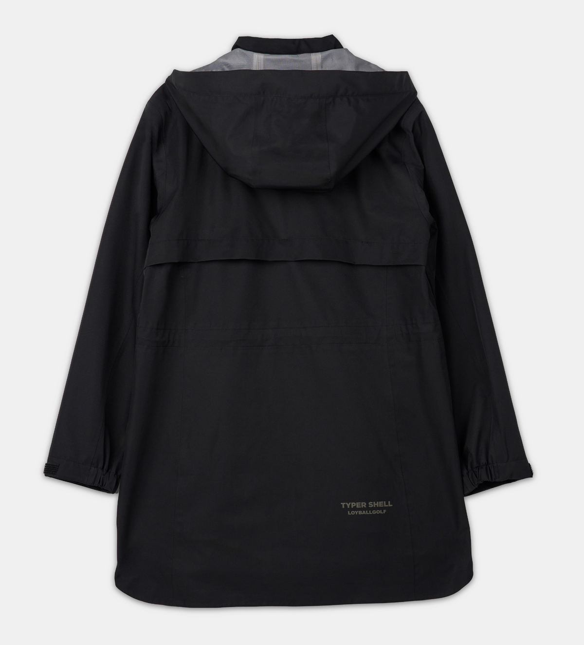 로이볼 골프(LOYBALLGOLF) 3Layer Rain Coat - Black