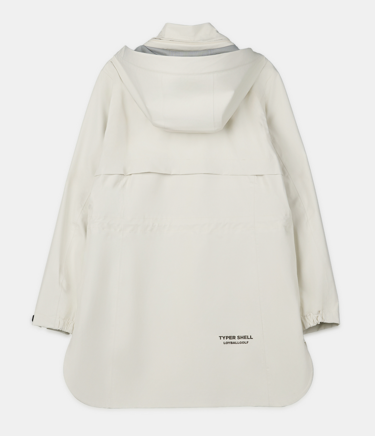 로이볼 골프(LOYBALLGOLF) 3Layer Rain Coat - Cream White