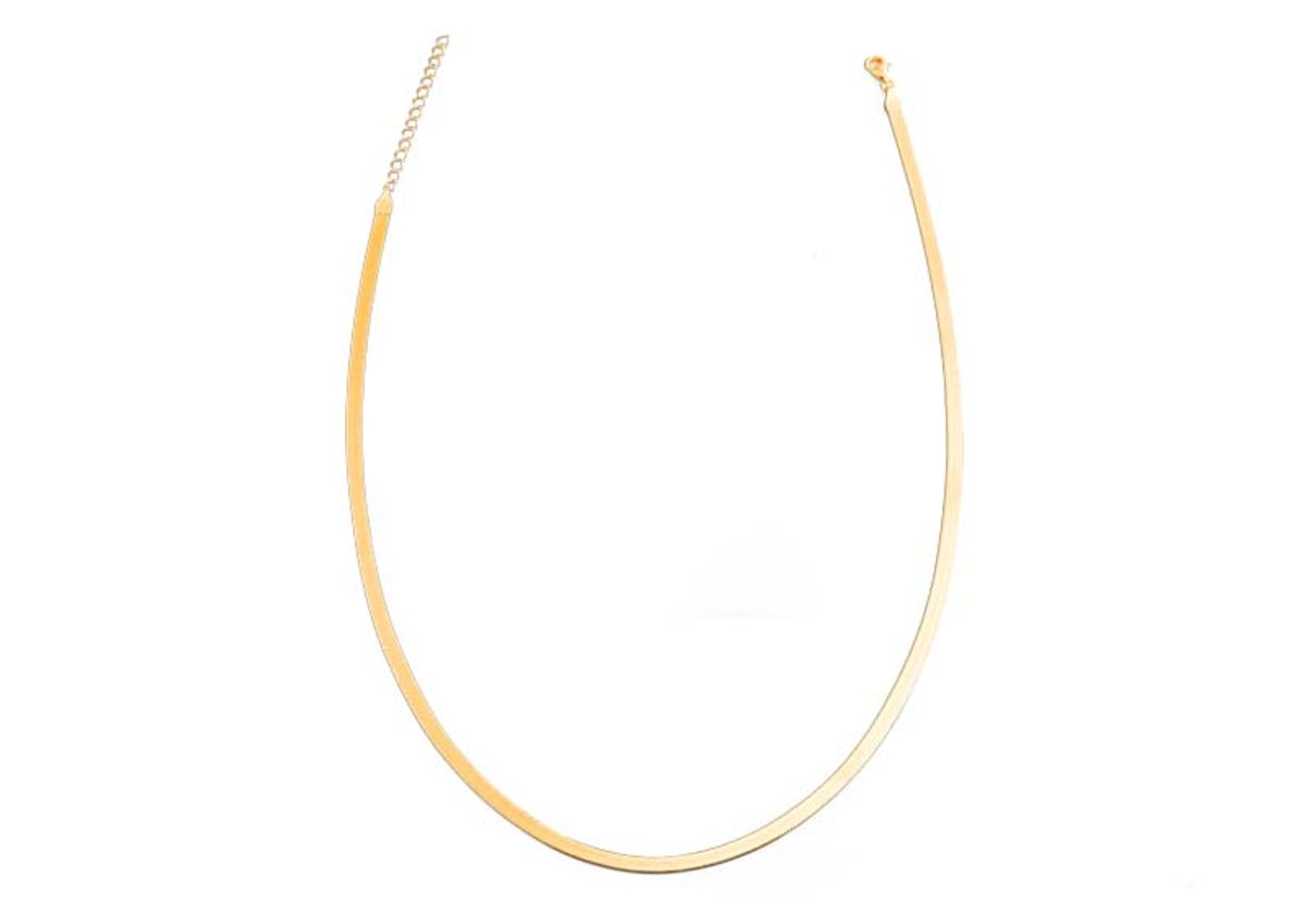 베벨로(BEBELLO) [Bs-421] 925실버 스네이크 체인목걸이 (18k gold plating)