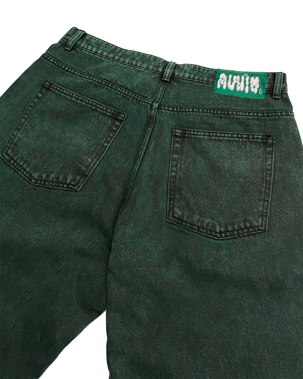 무비그아카이브(MUBIG.ARCHIVE) MA Jeans (다크 그린)