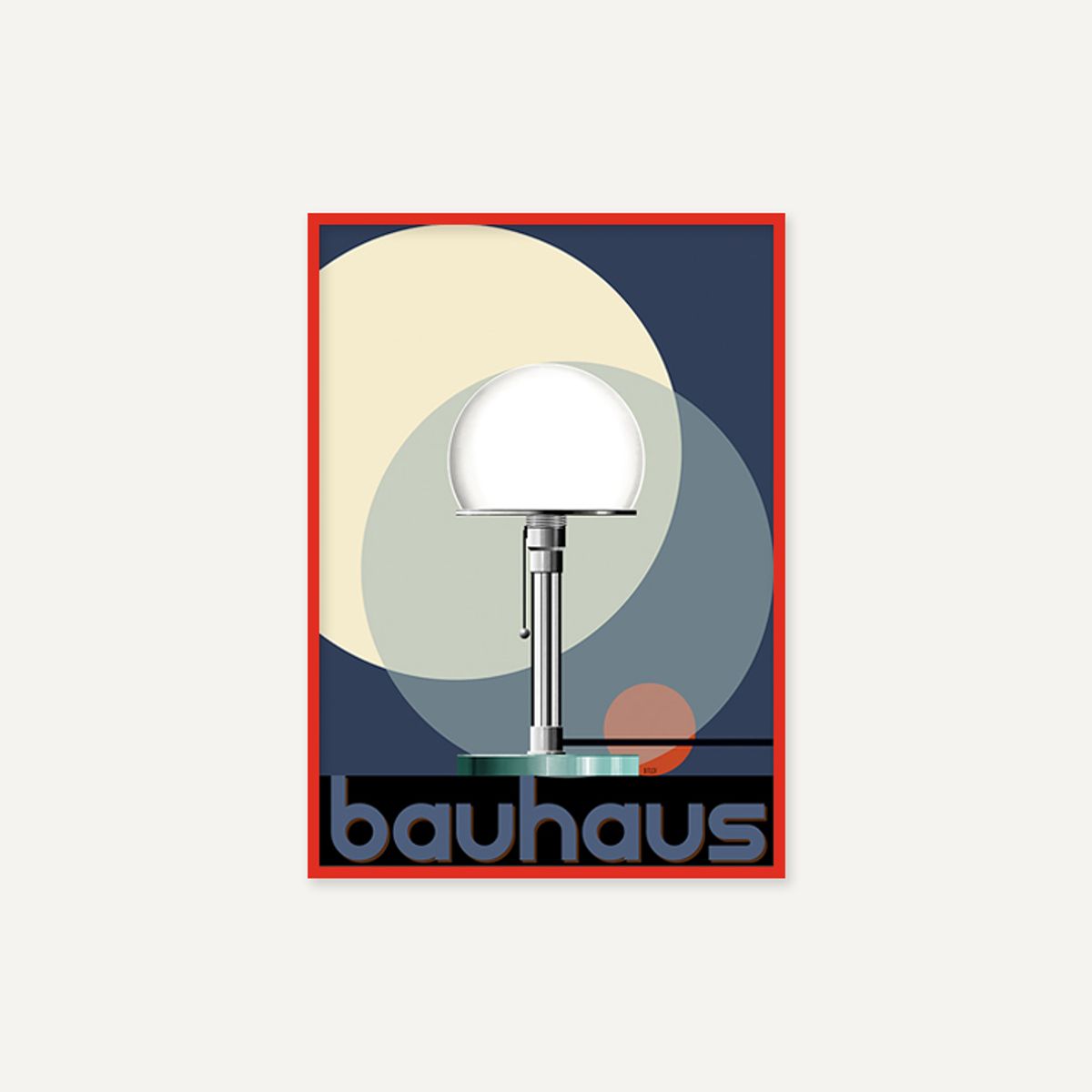 그릿시즌(GREET SEASON) 바우하우스 WG 24 Bauhaus Table Lamp (액자 포함)