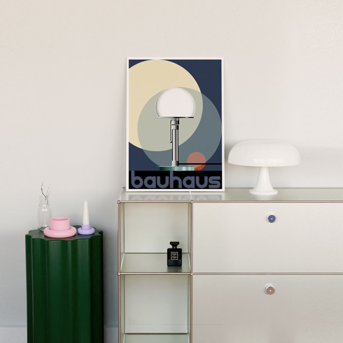그릿시즌(GREET SEASON) 바우하우스 WG 24 Bauhaus Table Lamp (액자 포함)