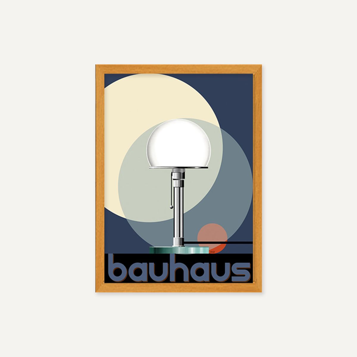 그릿시즌(GREET SEASON) 바우하우스 WG 24 Bauhaus Table Lamp (액자 포함)