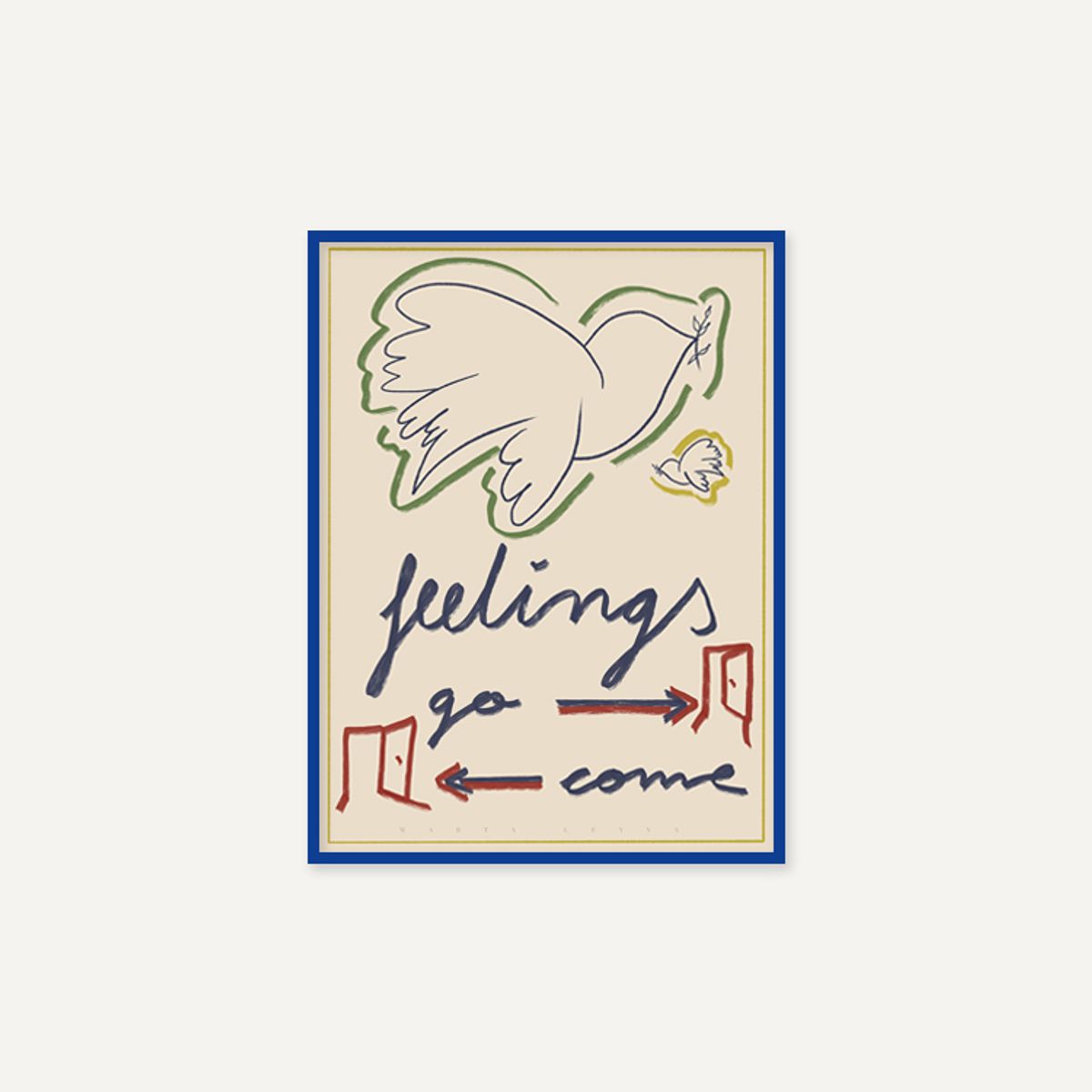 그릿시즌(GREET SEASON) 마르타 레이바 Feelings (액자 포함)