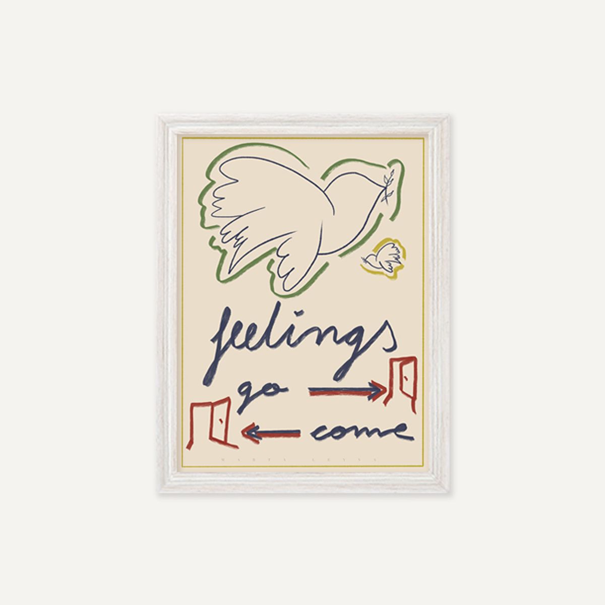 그릿시즌(GREET SEASON) 마르타 레이바 Feelings (액자 포함)
