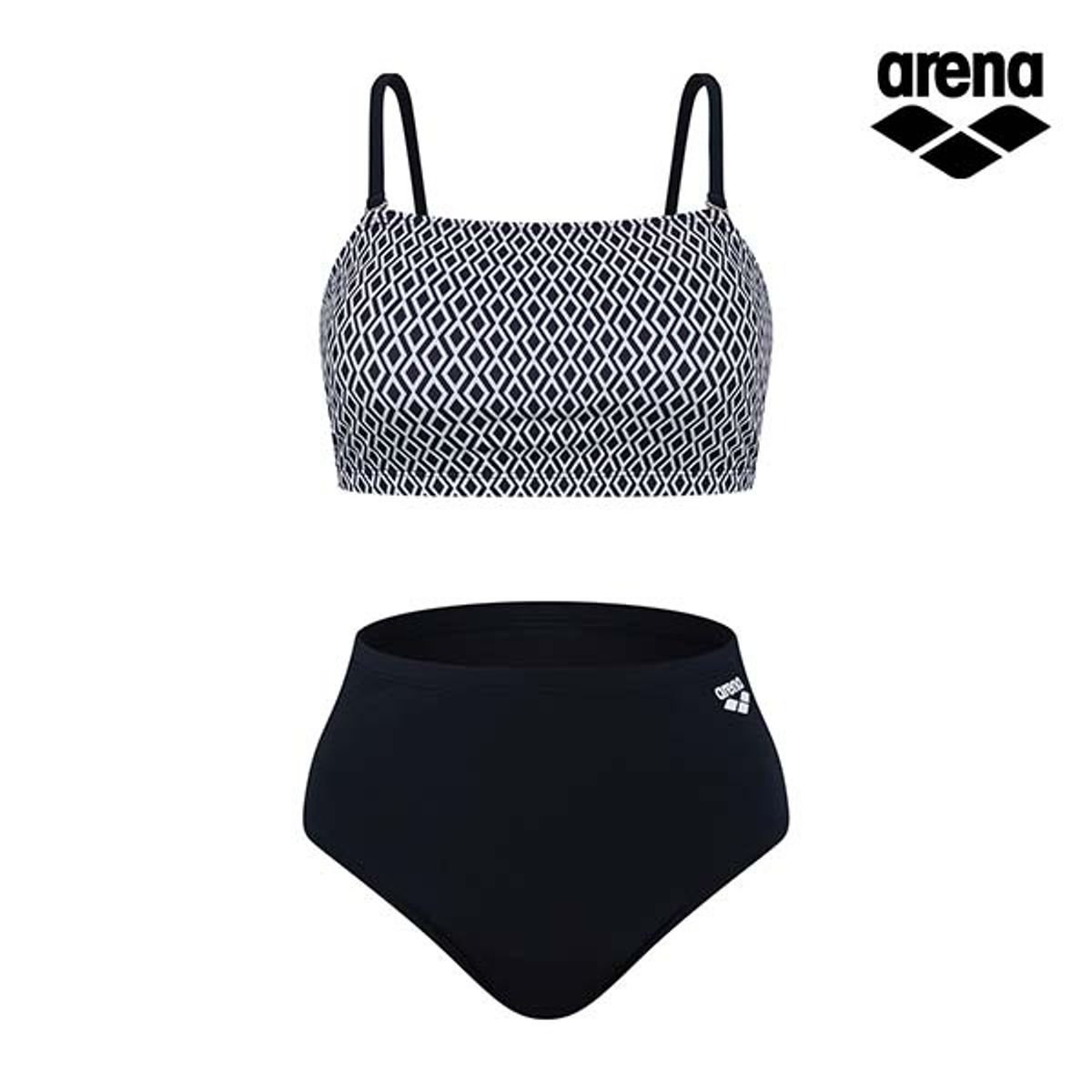 아레나(ARENA) 스키퍼 레저 비키니 세트 A4BL1PS32BLK