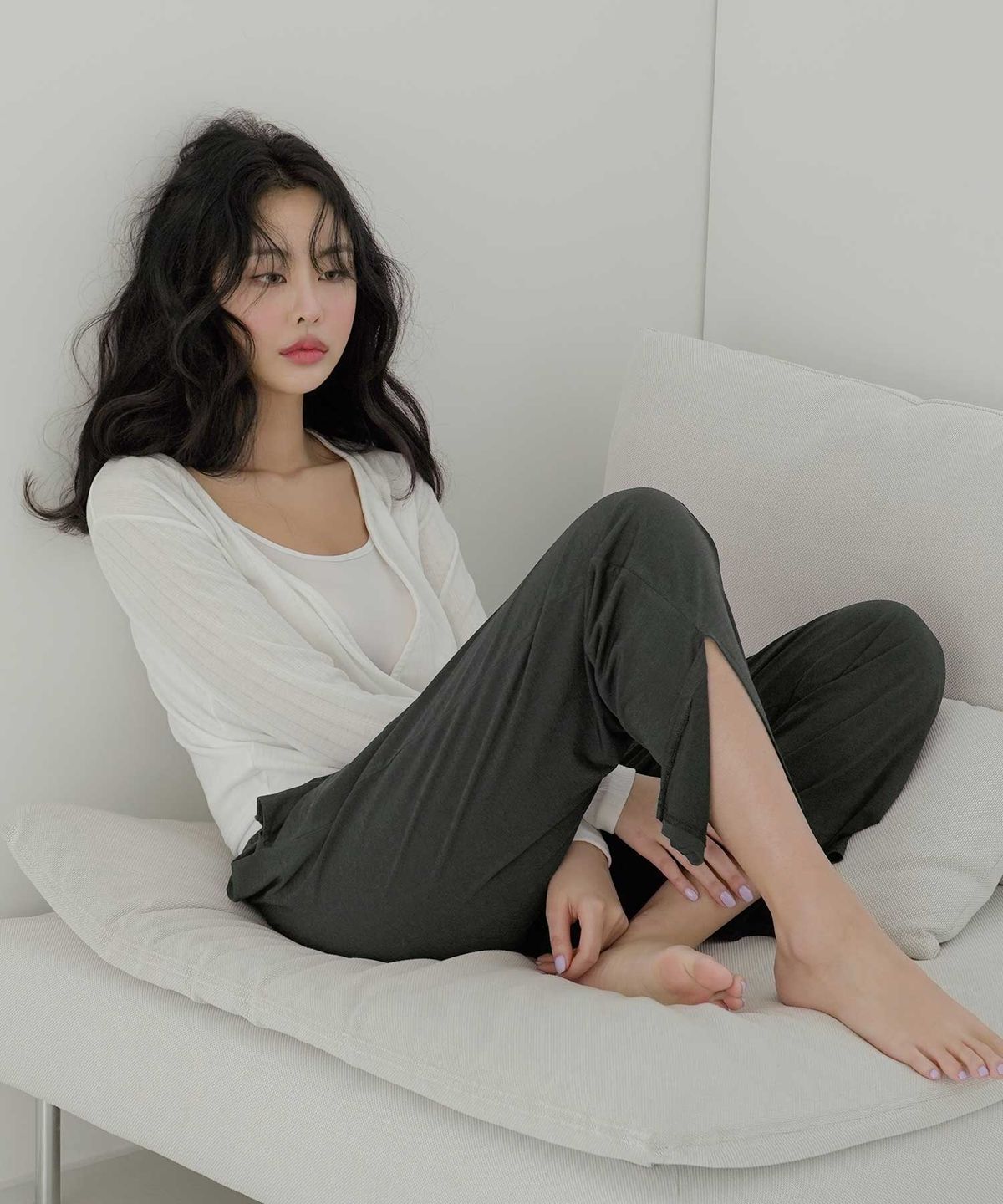 파란(PALAN) 썸머 불가리 트임팬츠