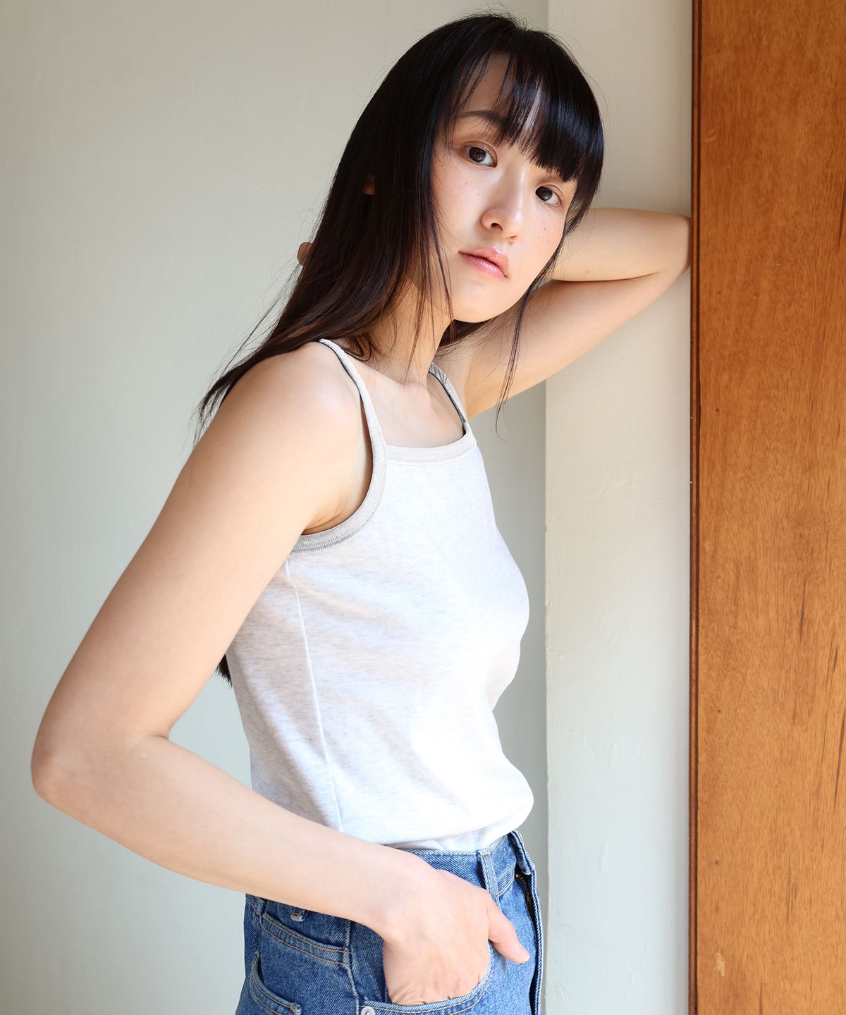 폴앤앨리스(PAUL&ALICE) COLOR SLEEVELESS TEE / 5 COLOR