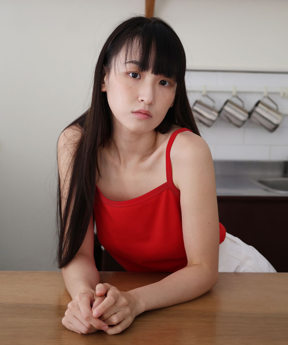 폴앤앨리스(PAUL&ALICE) COLOR SLEEVELESS TEE / 5 COLOR