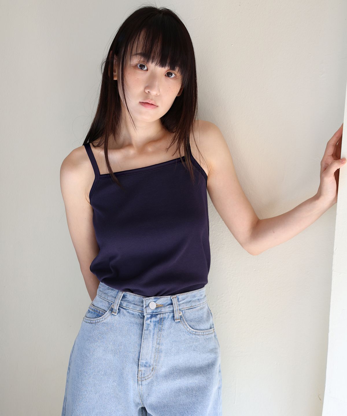 폴앤앨리스(PAUL&ALICE) COLOR SLEEVELESS TEE / 5 COLOR