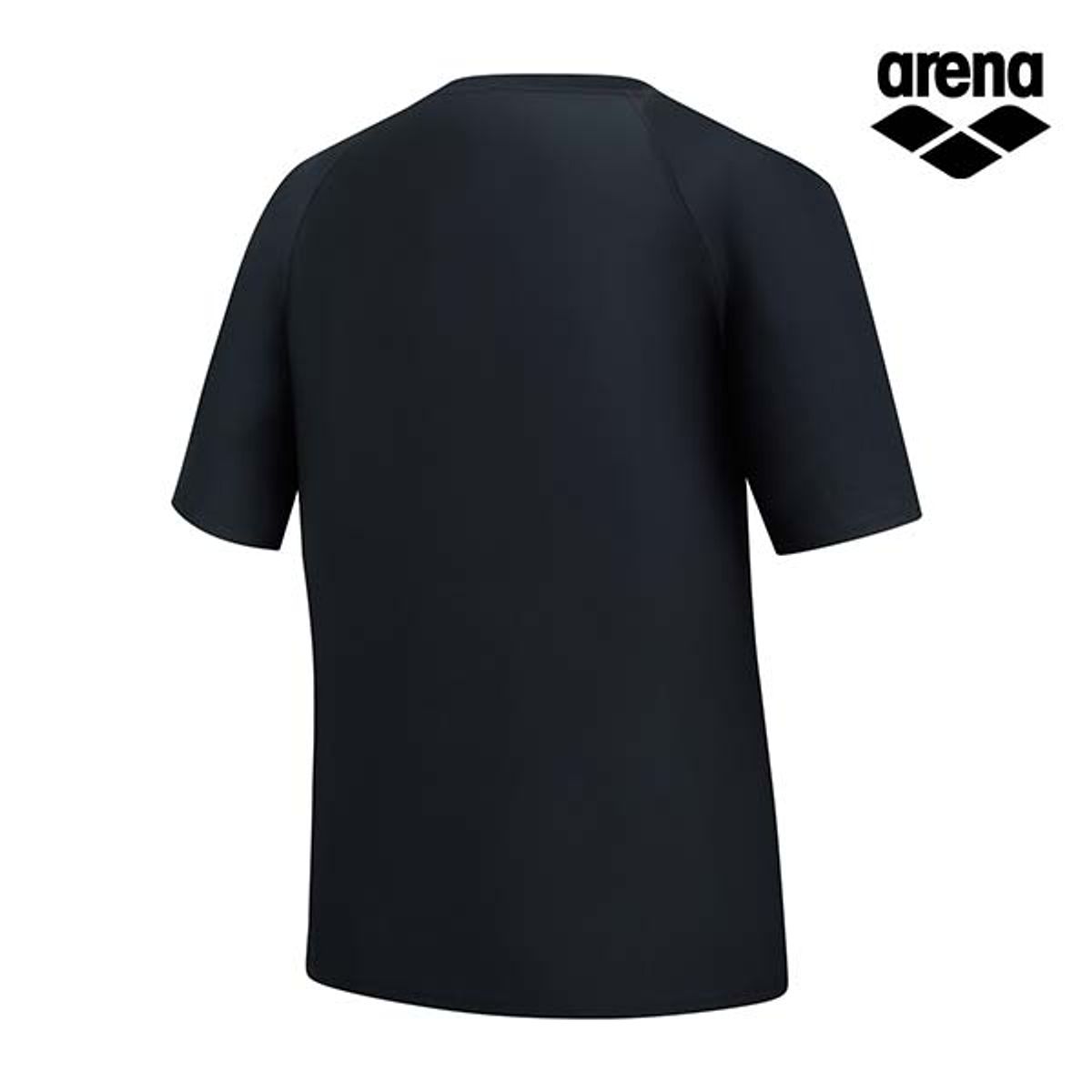아레나(ARENA) 남성 헌팅턴 릴렉스핏 숏슬리브 래쉬가드 A4BM1RR43BLK