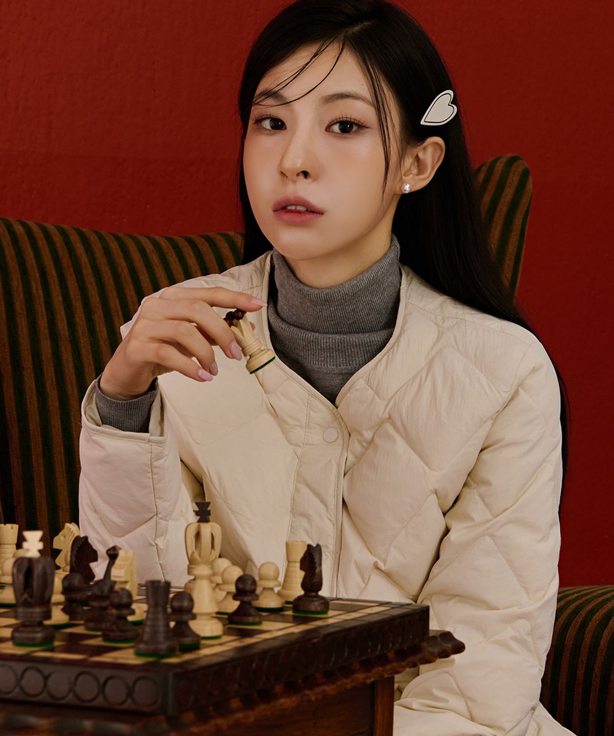 체이스컬트(CHASECULT) 여성 경량 패딩 퀼팅 점퍼-DFZG4751C05