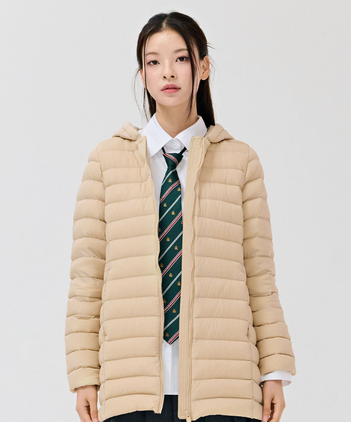 체이스컬트(CHASECULT) 여성 경량 패딩 미들 퀼팅 점퍼-DFZG4753C0X