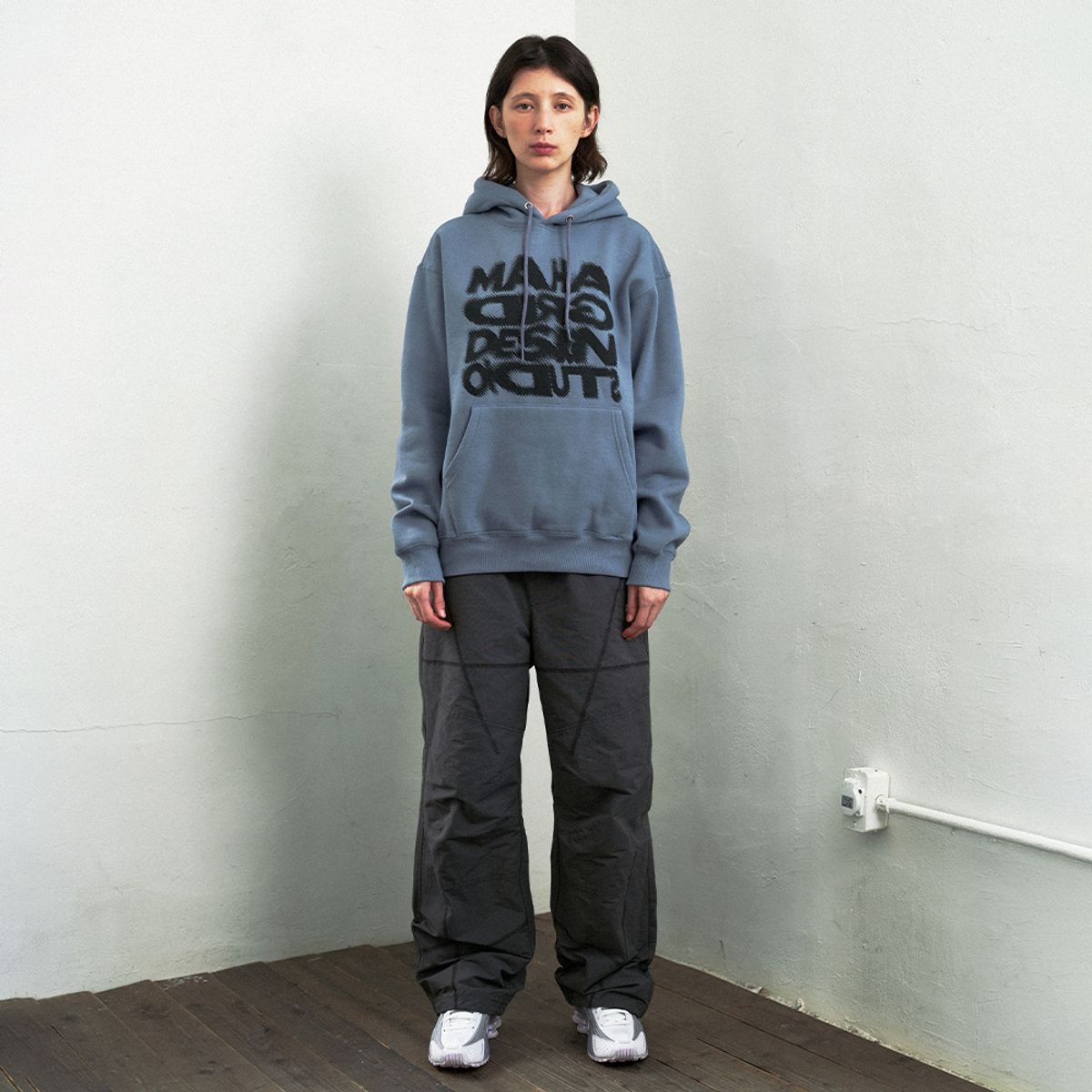 마하그리드(MAHAGRID) HALFTONE HOODIE_3colors(MG2DFMM423A)