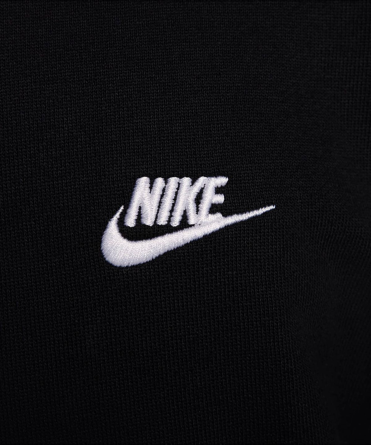 나이키(NIKE) 클럽 플리스 오버사이즈 프렌치 테리 크루 M - 블랙:화이트 / HJ1820-010