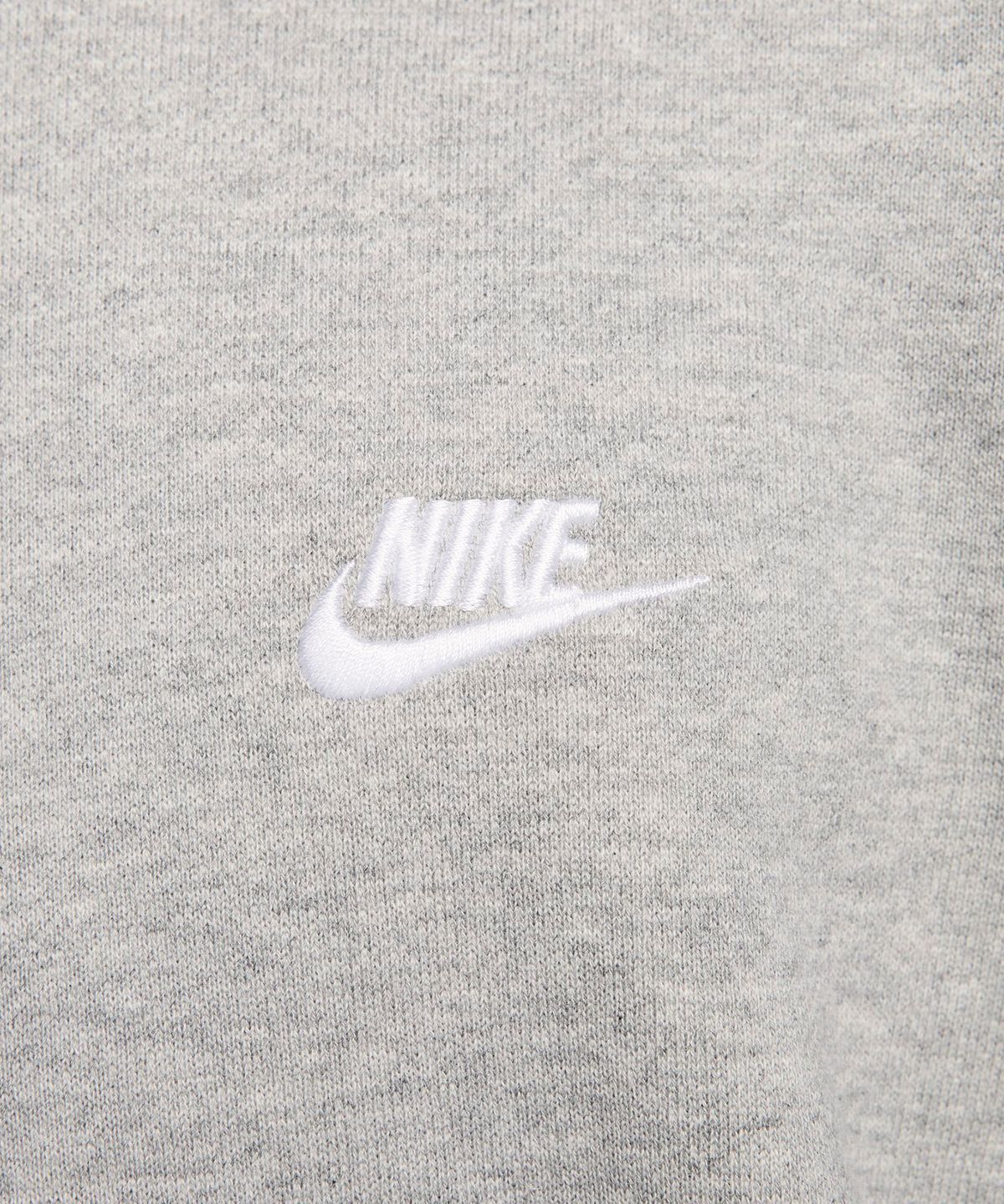 나이키(NIKE) 클럽 플리스 오버사이즈 프렌치 테리 크루 M - 다크 그레이 헤더:라이트 스모크 그레이:화이트 / HJ1820-063