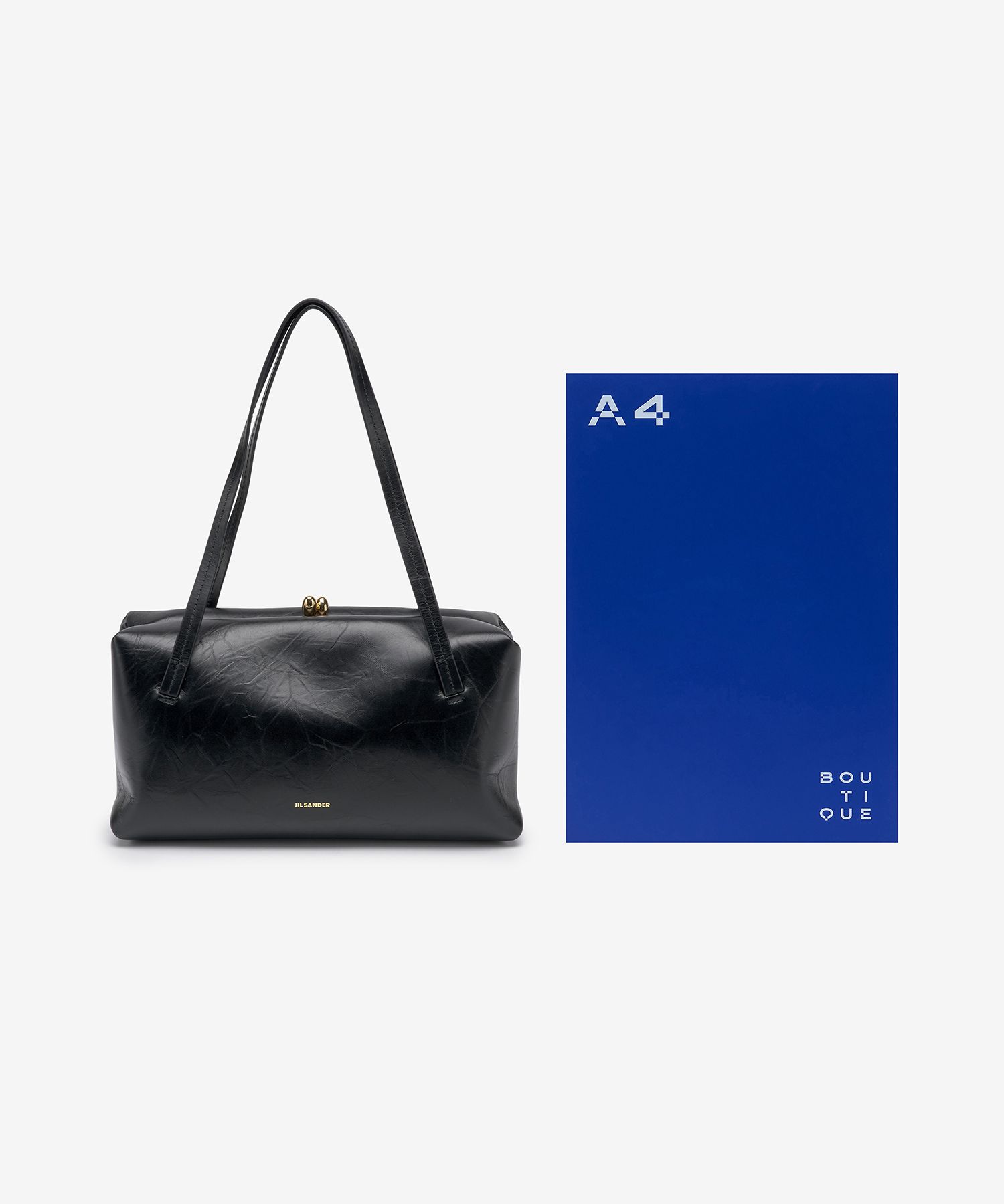 Jil Sander ブラック スモール Pillow Camera バッグ Jil Sander Pillow Camera Small Bag in Black | Lyst
